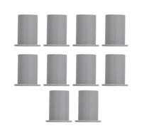 Yinhing Kit de Routage de Câbles 10 Pièces pour Câble en Silicone Premium, œillets Muraux pour Câbles Ethernet, Solution pour Utilisation Intérieure/extérieure (Grey)
