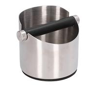 Yinhing Knock Box, Margs de café Élimination des Récipients avec Bar à Coups Amovible en Acier Inoxydable à Caoutchouc à Bac à Collier de café Seau pour les Restaurants à Domicile (Couleur en acier