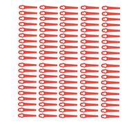 Yinhing Lames de Coupe en Plastique en Forme de Gourde pour Tondeuses à Gazon, Lames de Coupe d'élagage de Jardin, Installation Facile, Outils de Légers, 100 Pièces