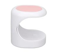 Yinhing Lampe à Ongles à LED, Gel Nail Light Séchage Rapide 16W Mini Lampe de Guérison des Ongles pour un Seul Rose