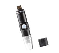 Yinhing Lampe Portative Rechargeable par USB de Sèche-ongles de LED avec L'opération D'un Seul Bouton, pour la Technologie Professionnelle et les Débutants (BLACK)