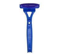 Yinhing Le Rouleau de Refroidissement pour Applicateur de Lotion à Long Manche Pliable Améliore L'absorption du Sérum Applicateur de Lotion pour Le Dos Froid pour Le Visage, les Jambes (BLUE)