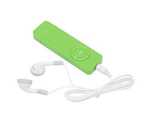 Yinhing Lecteur Mp3 avec qualité Sonore sans Perte Mémoire Extensible jusqu'à 64 Go Lecteur de Musique Compact pour Les étudiants Qui Courent en Voyage et Qui Se Divertissent en Design (Green)