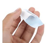 Yinhing Lingettes Nettoyantes pour les Dents, 50 Pièces, en Tissu tissé Oral aromatisé à la Menthe, Conception de Manchons pour les Doigts pour une Haleine Fraîche et un Nettoyage en