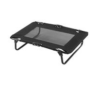 Yinhing Lit surélevé pour Chien, Lit de Refroidissement surélevé pour Animaux de Compagnie avec Centre en Maille Respirante et Pieds en Caoutchouc Antidérapants, Conception Pliable (107 * 61 * 18cm)