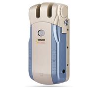Yinhing Lock Smart Lock Remote Control Lock, Touch and Mobile Phone Unlock, Tiger Lock Method, en Alliage de Zinc, durable. Facile à Installer, pour la (GOLD)