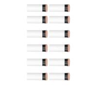 Yinhing Lot de 12 Pointes de Billard de Rechange en Cuir PU de qualité Supérieure pour Accessoires de Piscine, Faciles à Utiliser avec du Plastique Robuste, Idéales pour Les Jeux de Billard et de