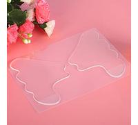 Yinhing Lot de 2 Coussinets de Joues Anti-Rides en Silicone Réutilisables, Doux et Confortables, Autocollants de beauté du Visage pour la Réduction des Rides et le Rajeunissement de la