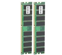 Yinhing Lot de 2 Modules de Mémoire DDR400 MHz 1 Go pour Ordinateur de Bureau 184 Broches PC3200 avec Haute compatibilité, Dissipation Rapide de la Chaleur et Tests de qualité Rigoureux