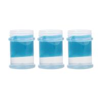 Yinhing Lot de 3 Nettoyants pour Pinces à épiler pour Extensions de Cils, élimination Rapide et Efficace de la Colle avec éponge Intégrée sans Résidus, Solution de Nettoyage Sûre pour