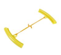 Yinhing Lot de 5 Protections en Acier de 15 Cm en Polyuréthane de Haute qualité pour Changement de Pneu, Anti-éraflures et Rayures, Idéal pour Motos et Vélos en Orange (Beige)