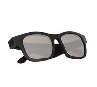 Yinhing Lunettes de Soleil Semi-Ouvertes avec Réduction du Bruit, Son Stéréo, Mains Appelant, Conception à Oreille Ouverte pour la Conduite et Les Voyages en Plein Air (Silver)