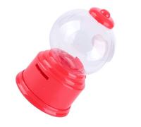 Yinhing Machine à Bubblegum Machine Ma pour Enfants Distributeur Portable Conception Mignonne pour les Fêtes Anniversaires Cadeaux de Maternelle (rouge)