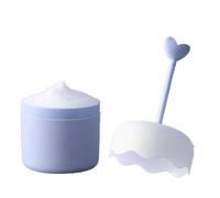 Yinhing Machine à Mousse Nettoyante pour le Visage, Dispositif de Presse Portable pour Mousse Nettoyante Soyeuse, Joli Macaron, Polyvalent pour les Lavages du Visage et du Corps, Compagnon de Voyage