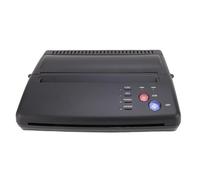 Yinhing Machine de Copieur de Transfert D'imprimante de Pochoir Professionnelle à Faible Bruit avec des Voyants Lumineux pour les Artistes D'art Corporel en Plastique ABS Durable Taille 28 (Prise UE)