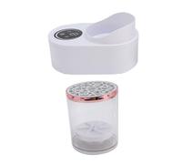 Yinhing Machine électrique de Nettoyage et de Séchage de Pinceaux de Maquillage 3 Pouces, Système de Brosse Automatique avec Fonction Rechargeable par USB pour un Usage Domestique sans Effort,