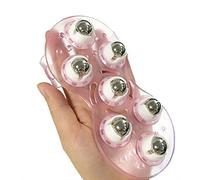 Yinhing Masseur à Billes Roulantes à Sept Perles, Conception Ergonomique en Forme de Paume, Rouleau Manuel Rotatif à 360 Degrés pour la Relaxation et le Soulagement du Stress pour la Maison et le