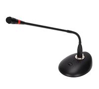 Yinhing Microphone à Condensateur à Col de Cygne D38 pour Utilisation sur Ordinateur équipé d'un Câble XLR à 6,35 Mm pour Les Applications Professionnelles de Diffusion de Conférences et de Podcasts