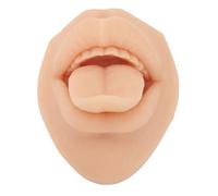 Yinhing Modèle de Bouche de Langue en Silicone pour la Pratique du Perçage Simulation 3D Parties du Corps Réutilisables Souples et Flexibles pour la Formation Professionnelle et le Développement des