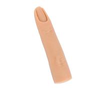 Yinhing Modèle de Doigt de Pratique des Ongles en Silicone Haute Résistance, Os Réalistes Réglables pour Nail Art, Pratique du Tatouage, Affichage de Bijoux, Accessoire D'entraînement (3#)