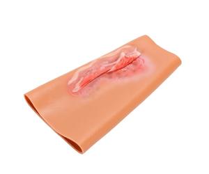 Yinhing Modèle de Traumatisme du Bras en Silicone, Texture Cutanée et Réponse Tactile, pour Formation aux Soins des Plaies en Classe
