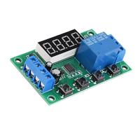 Yinhing Module de Relais temporisé YYC 2S avec Interrupteur de Commande de Retard d'affichage LED pour Applications 5 V 12 V 24, Idéal pour les électrovannes, les Pompes et l'automatisation (5V)