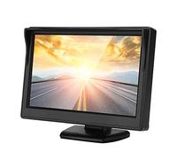 Yinhing Moniteur LCD de Voiture 5 Pouces écran D'affichage de Voiture écran LCD TFT pour Caméra de Recul de avec Résolution 800x480 étanche IP65 Commutateur de Signal Automatique