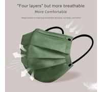 Yinhing Morandi Ultra Protecteur Respirant Quatre Couches pour Adultes et Enfants Confortable Léger Idéal pour un Usage Quotidien et les Activités de Plein Air (Yinhingkdowyghs87-220719LD0241)