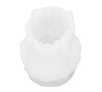 Yinhing Moule à Bougie en Forme de Bouquet de Fleurs, Moule en Silicone Réutilisable pour Bougies, Savons, Artisanat en Résine avec Résistance aux Hautes et Basses Températures, Motif