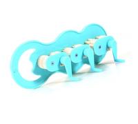 Yinhing Nouvelle Machine à Sertir Quilling pour Créer des Plis Ondulés avec un Design Convivial, 6 Tailles pour les Amateurs d'artisanat, Comprend une Manivelle de Secours