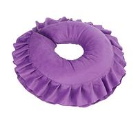 Yinhing Oreiller du Visage de Massage, Oreiller de Massage Face Cachée avec une Position de Maîtrise en Polyester la Table de des Fibres pour la Tête pour le Salon de beauté (PURPLE)