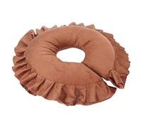 Yinhing Oreiller du Visage de Massage, Oreiller de Massage Face Cachée avec une Position de Maîtrise en Polyester la Table de des Fibres pour la Tête pour le Salon de beauté (BROWN)
