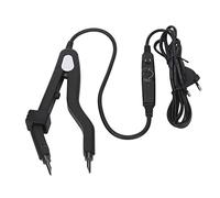 Yinhing Outil D'extension de Cheveux, Baguette de Connecteur de de Colle à Kératine Professionnelle avec Fer Chauffant à Température Réglable pour Extensions de Cheveux Keratip en U (Prise UE)