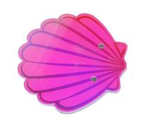 Yinhing Palette d'extension des Cils, Coussinets de Porte-cils en Forme de Coquille Lavable Facile à Nettoyer (Coque colorée)