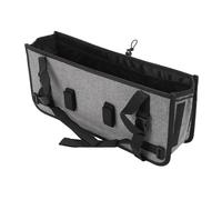 Yinhing Panier de Marche avec Porte-gobelet, Sac de Marche Pliable de Grande capacité, Ne Bascule Jamais, Pochette de Rangement en Tissu Oxford Durable pour les Personnes âgées et les (GREY)