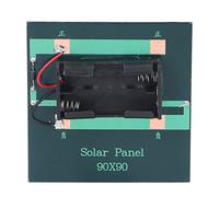 Yinhing Panneau Solaire 1 W 4 V en Polysilicium Haute efficacité pour Piles Rechargeables AA 0,2 V, éclairage Domestique, Projets de Bricolage, Module Solaire Portable Résistant aux Intempéries