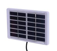 Yinhing Panneau Solaire Polycristallin de 0,2 W avec Port USB, Panneau de Charge Solaire Haute efficacité pour Projets de Bricolage, éclairage Domestique et Petits Systèmes Solaires