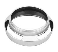 Yinhing Pare-Soleil d'objectif biseauté Portable en Alliage d'aluminium, Argent 58 Mm pour Appareils Photo sans Miroir, Améliore la qualité de l'image, Réduit l'objectif et Conception Légère