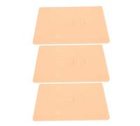 Yinhing Peau de Pratique de Microblading de Visage Féminin Peau Complète de Visage de Pratique de Silicone 3D avec Silicone Souple Lavable pour le Maquillage Permanent