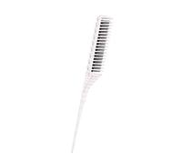 Yinhing Peigne à Dents à 3 Rangées, Brosse Démêlante, Peigne à Queue pour Ajouter du Volume et Coiffer les Cheveux, de Coiffure pour Usage Professionnel et Domestique pour Apprivoiser les Frisottis