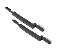 Yinhing Peigne à Sourcils, Peigne à Cils avec Dents Métalliques 2 Pcs Séparateur de à Coups d'œil Double Face à Double Face pour le Maquillage