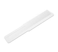 Yinhing Peigne de Poche Professionnel, Peigne de Barbier à Dents Fines et Larges, de Coiffure pour les Types de Cheveux, Plastique Durable 8 Pouces (WHITE)