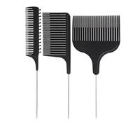 Yinhing Peignes de Coiffure, Ensemble de Peignes à Queue pour Coloration Professionnelle, Teinture, Sectionnement, Mise en évidence, Outils de Tissage et de Coupe pour la Coiffure et les Salons de