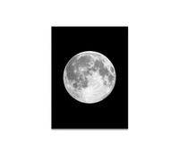 Yinhing Peinture Murale sans Bords de qualité Supérieure avec Phases de Lune, Décoration pour la Maison, le Bureau, Photo Haute Définition, 40 X 30 Cm, Idéale pour les Amis et la Famille (Noir 090-16)