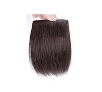 Yinhing Pièce D'épaississement de Cheveux, Perruque Synthétique Moelleuse à Clips avec Clips Hautement élastiques pour Femmes et Filles, Coutures à Double Rangée, Tenue Dissimulée, Facile (marron