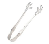 Yinhing Pince à Glace Eagle Claw en Acier Inoxydable de qualité Alimentaire de qualité Supérieure, Design Antidérapant pour la Maison, Idéale pour Servir des Cubes de Sucre et des Glaçons Gâchis