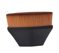 Yinhing Pinceau de Maquillage avec Design Plat et Poignée Ergonomique, Pinceau de Maquillage Portable dans une Boîte de Rangement élégante pour une Application et une Organisation facile.