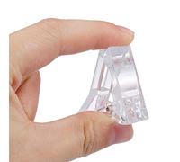 Yinhing Pinces à Ongles Professionnelles Pinces de Constructeur D'Ongles en Acrylique Transparent pour Extension D'Ongles en Gel et Manucure Art Kit de 10 Pièces Salon Usage Domestique