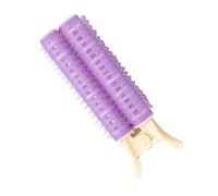 Yinhing Pinces à Rouleaux Volumatrices, Rouleaux Souples pour un Effet de Couronne relevé Chaleur, Maintien sécurisé pour les Mèches Rebelles et les Franges, avec un Port de Nuit (PURPLE)