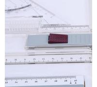 Yinhing Planche à Dessin Multifonctionnelle avec Règles d'angle et Mouvement Parallèle Conception Ergonomique pour Artistes et étudiants Légère et Stable Comprend 2 Règles Parallèles et Clips